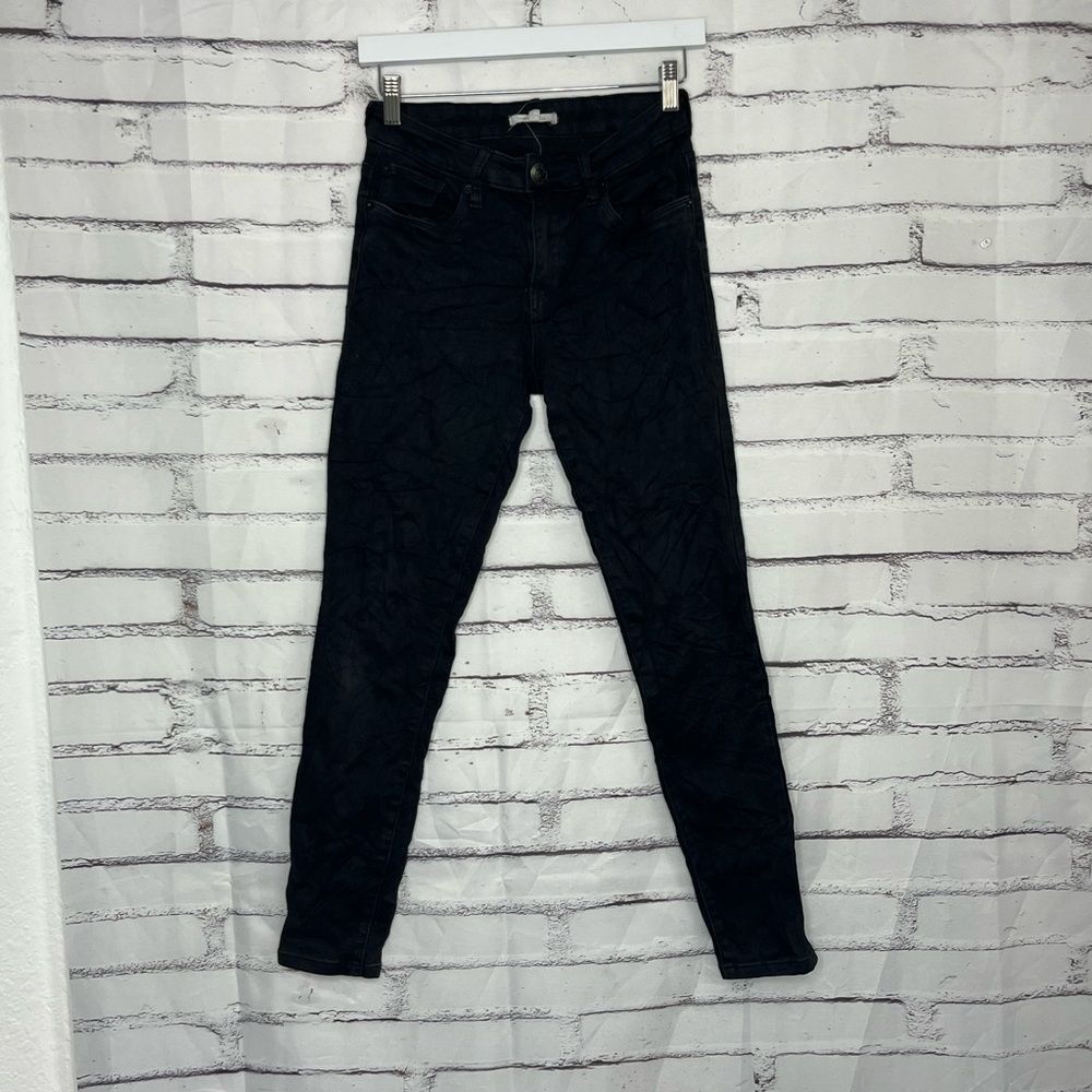 STS Blue Black Ankle Skinny Jeans Women’s 28 Mid Rise Soft Stretch Denim